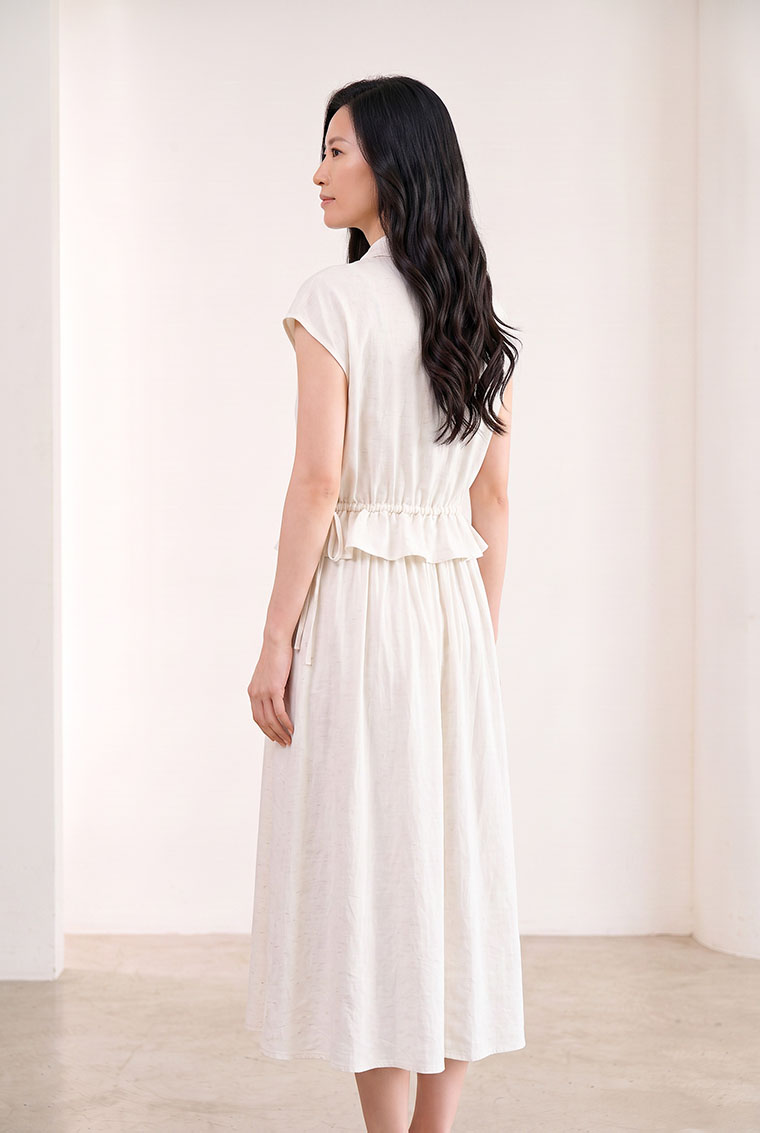 4✮- PFFRY7750 - Midi Dress (Top+Skirt) — photograph 3