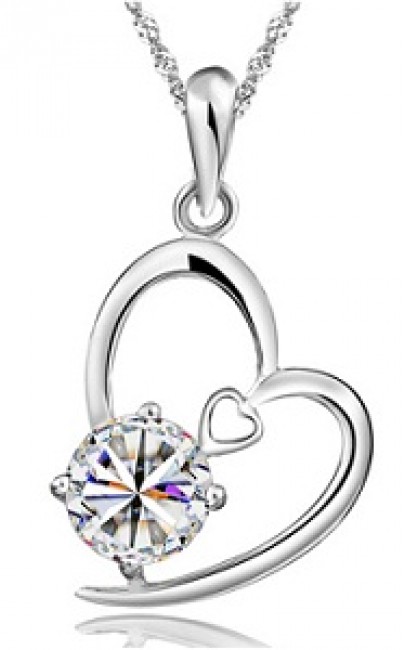 925Silver&Gold Plating - Sweet Love - Necklace