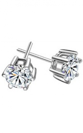 Silver - The Repose of Elegant Star - Earring
