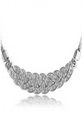 White Gold - The Dancing Melody - Necklace