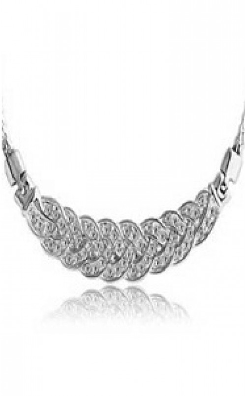 White Gold - The Dancing Melody - Necklace