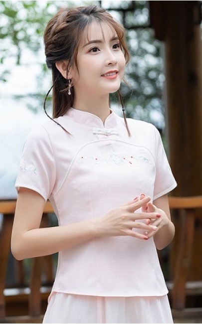 4.5✮- Top (Cheongsam, Small Cutting) - FCAD8379