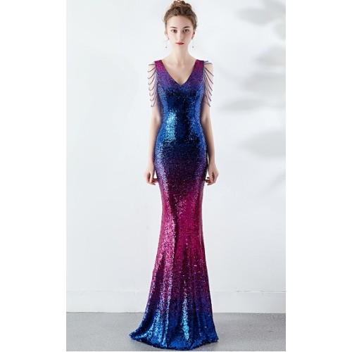 5✮- Mermaid Maxi Dress - FKLA16180