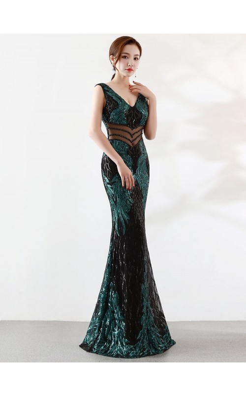 4.5✮- Mermaid Maxi Dress - FKLE16067