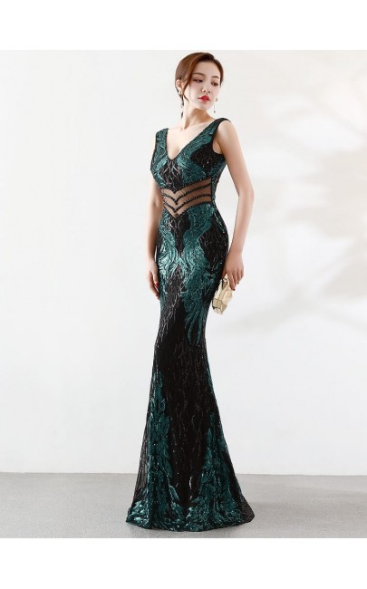 4.5✮- Mermaid Maxi Dress - FKLE16067
