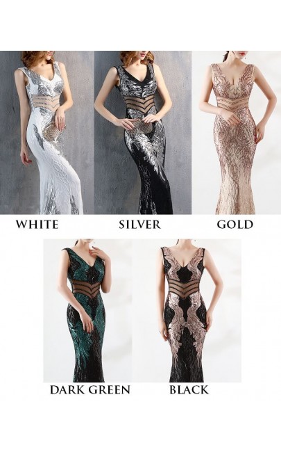 4.5✮- Mermaid Maxi Dress - FKLE16067 4.5✮- Mermaid Maxi Dress - FKLE16067
