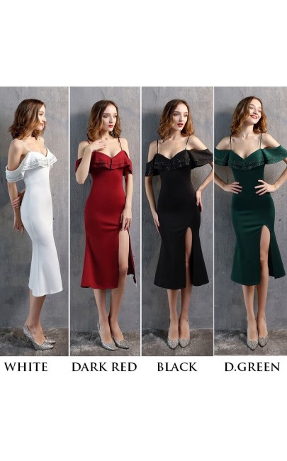 4.5✮- Mermaid Knee Dress - FKLE18237 4.5✮- Mermaid Knee Dress - FKLE18237