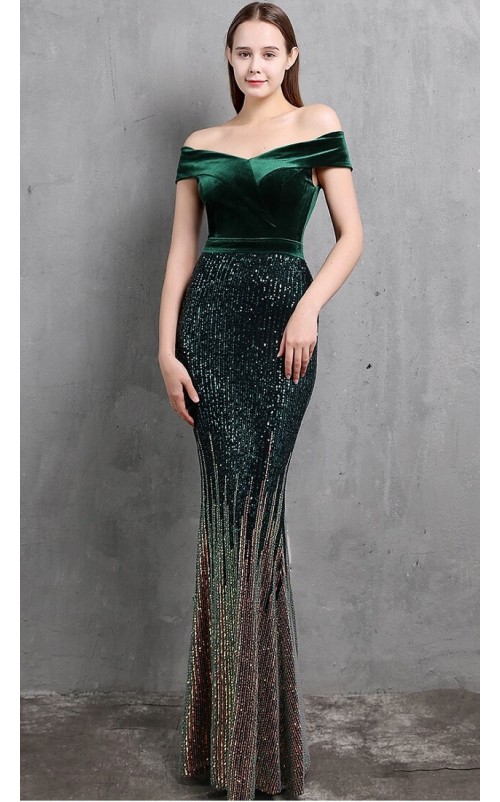 4.5✮- Mermaid Maxi Dress - FKLE18511