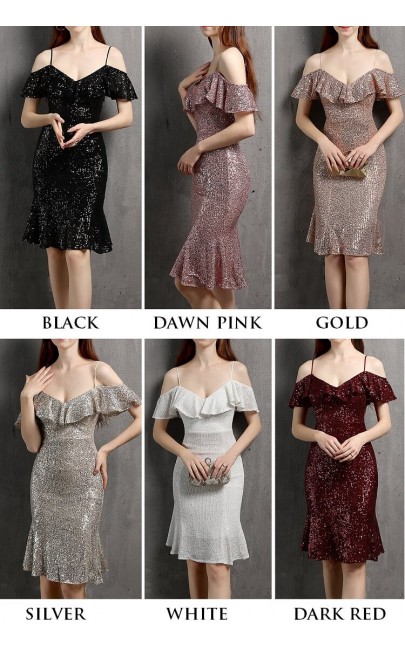 4.5✮- Mermaid Knee Dress - FKLF18378