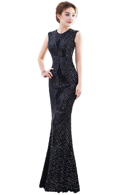 4.5✮- Mermaid Maxi Dress - FKLG1587