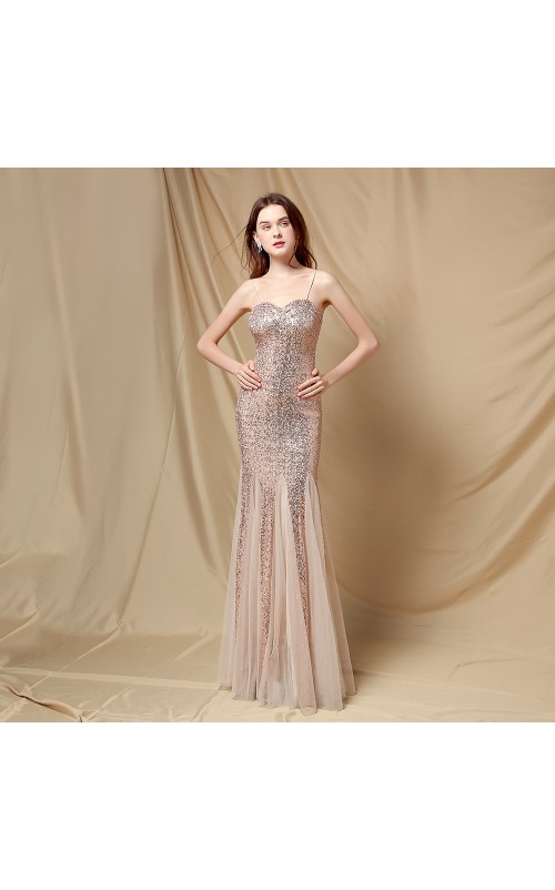 4.5✮- Mermaid Maxi Dress - FKLG18789