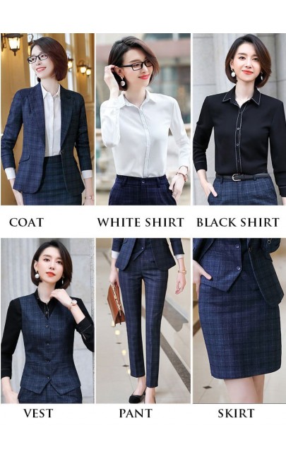 4.5✮- Professional Set (Blazer / Vest / Shirt / Skirt / Pants) - FOBG19110