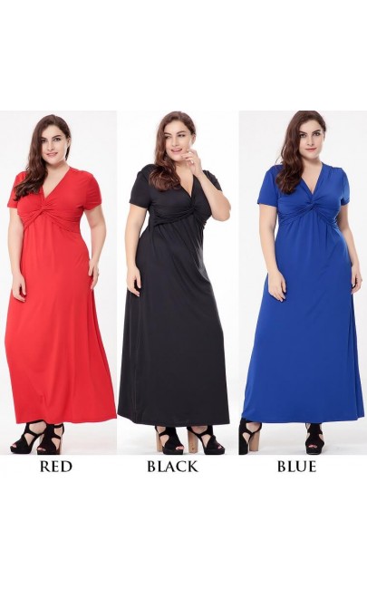 4.5✮- Maxi Dress (Plus) - FPAC0057 4.5✮- Maxi Dress (Plus) - FPAC0057