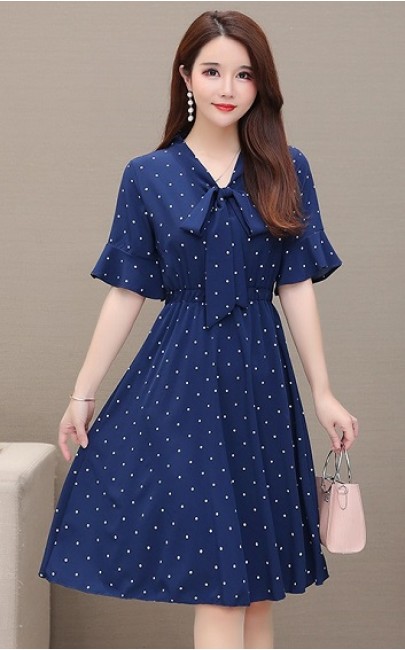 4✮- Knee Dress - CZFM7387 / Y10847