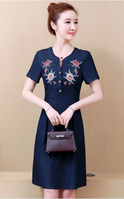 4✮- Denim Dress - DJFM9962 / MY19