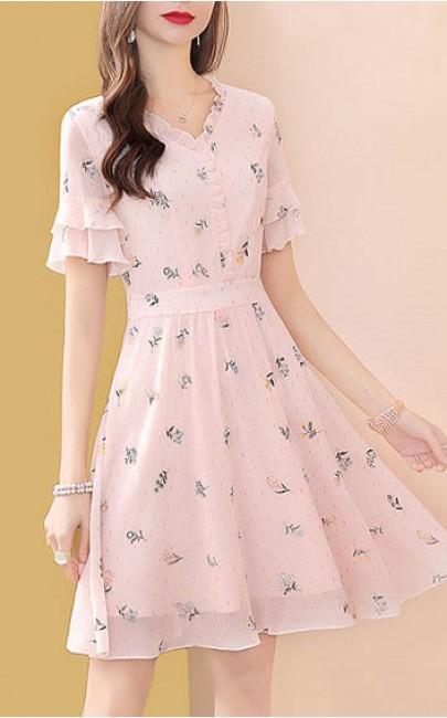 4✮- Knee Dress - EHFM18721 / Y13529