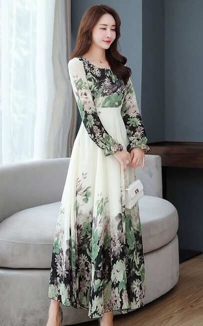 4✮- Midi Dress - ETFM22278, Small Cutting (Ready Stock)