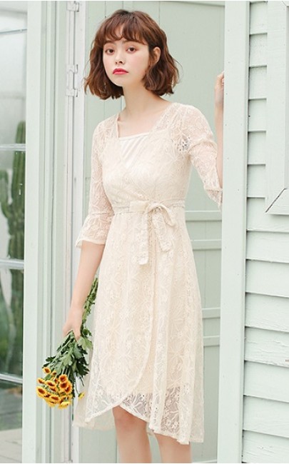 4✮- Knee Dress (With Singlet) - FZFM32577 4✮- Knee Dress (With Singlet) - FZFM32577