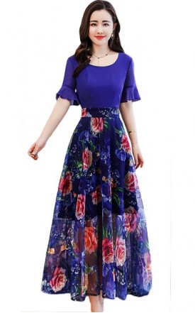 4✮- Knee Dress - HUFS12602 (Small Cutting)(Ready Stock)
