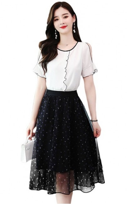 4✮- Dress (Top+Skirt) - IDFS17967