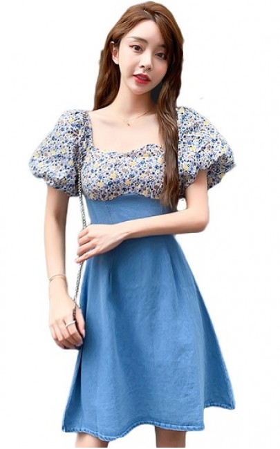 4✮- Denim Dress - IDFS18232