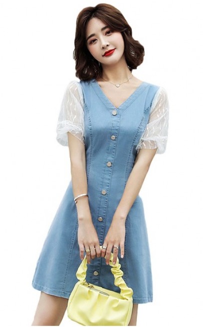 3✮- Denim Dress - IEFS19067 / KY9743