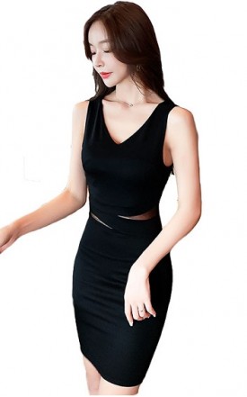 4✮- Bodycon Mini Dress - INFS26680