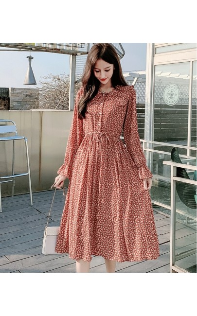 4✮- Knee Dress - IPFS28956