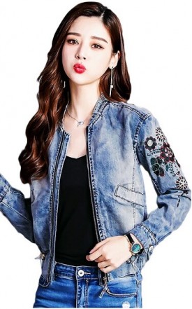 4✮- Denim Cardigan - IQFY10792