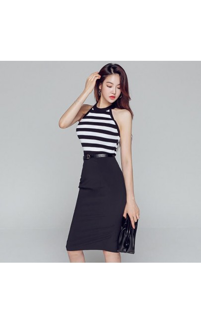 4✮- Bodycon Dress (Top+Skirt) - IRFS31970