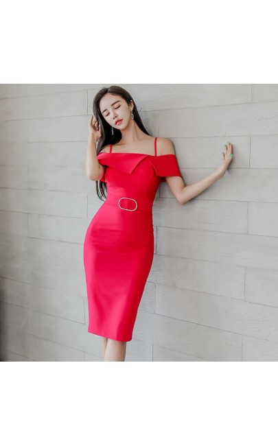 4✮- Bodycon Knee Dress - IRFS32441 4✮- Bodycon Knee Dress - IRFS32441