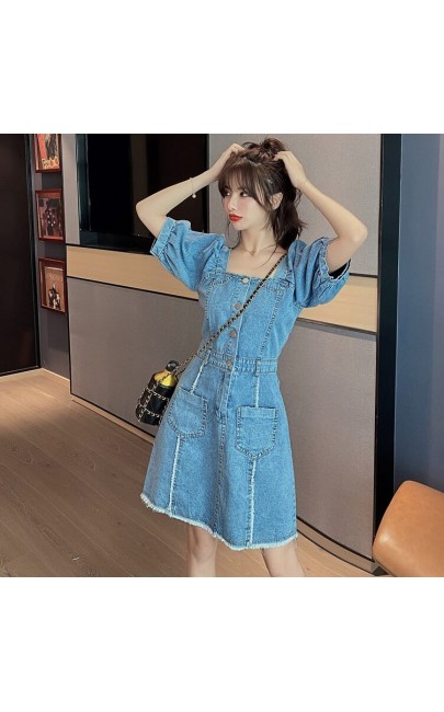 4✮- Denim Dress - IRFS32877 4✮- Denim Dress - IRFS32877