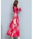 4✮- Midi Dress (Cheongsam) - ISFS33164