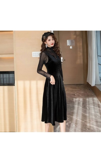 4✮- Knee Dress - ISFS33377