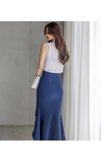 4✮- Mermaid Dress (Top+Skirt) - ITFS34020 (Ready Stock) 4✮- Mermaid Dress (Top+Skirt) - ITFS34020 (Ready Stock)