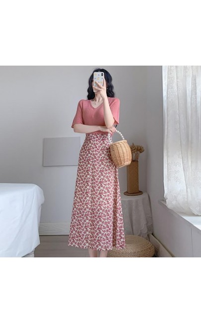 4✮- Midi Dress (Top+Skirt) - IUFS35732 4✮- Midi Dress (Top+Skirt) - IUFS35732