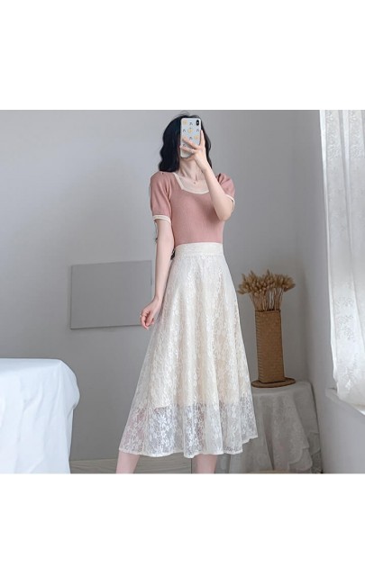 4✮- Midi Dress (Top+Skirt) - IUFS35733
