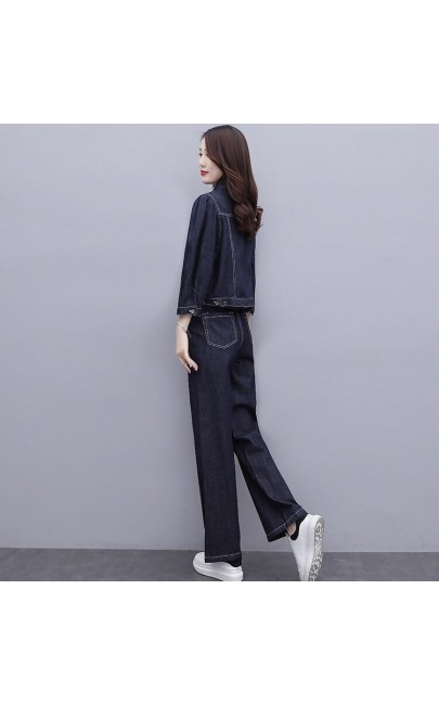 4✮- Denim Set (Jacket+Pants) - IVFS36591