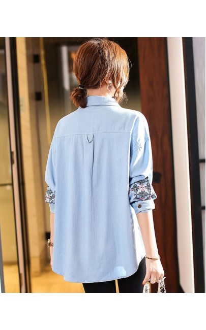 4✮- Denim Top - IWFS37866 4✮- Denim Top - IWFS37866