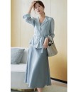 4✮- Midi Dress (With Coat) - IWFS38129
