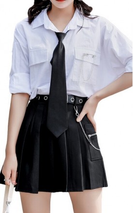 4✮- Top / Mini Skirt - IWFS38175