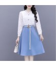 4✮- Knee Dress (Top+Skirt) - IXFS39396 / MY3792