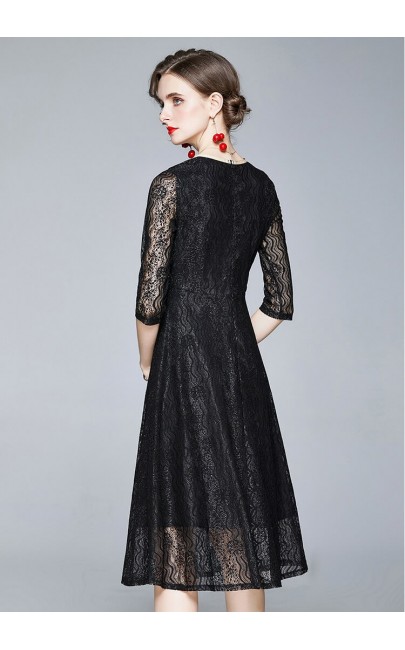 4✮- Knee Dress (Small Cutting) - IXFS39711 4✮- Knee Dress (Small Cutting) - IXFS39711