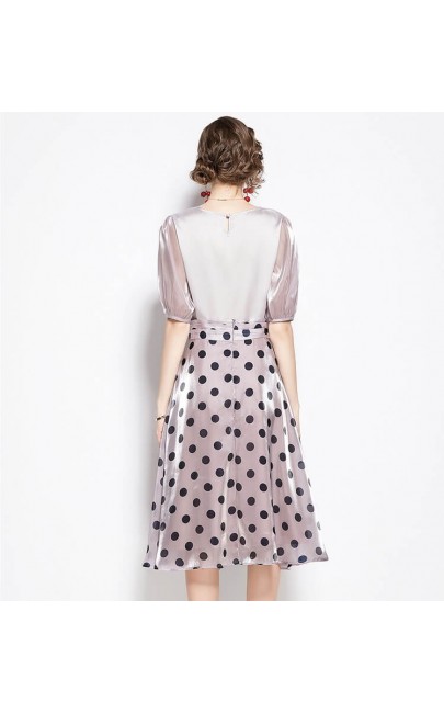 4✮- Knee Dress (Top+Skirt) - IZFS40946 4✮- Knee Dress (Top+Skirt) - IZFS40946