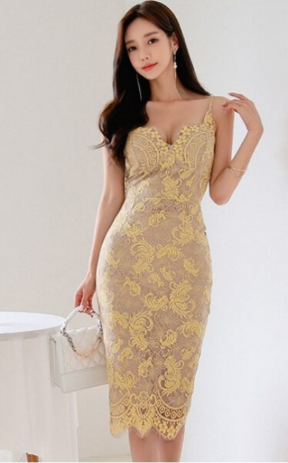 4✮- Bodycon Dress - IZFS41230