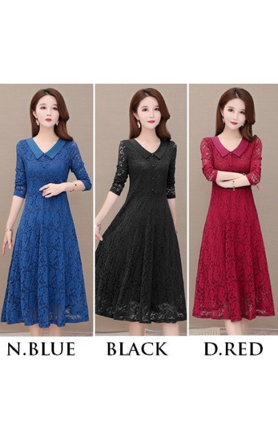 4✮- Knee Dress (Small Cutting) - JBFS43389 4✮- Knee Dress (Small Cutting) - JBFS43389