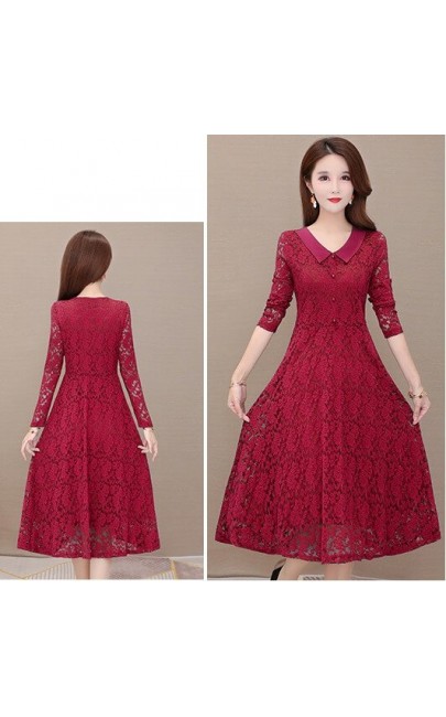 4✮- Knee Dress (Small Cutting) - JBFS43389 4✮- Knee Dress (Small Cutting) - JBFS43389