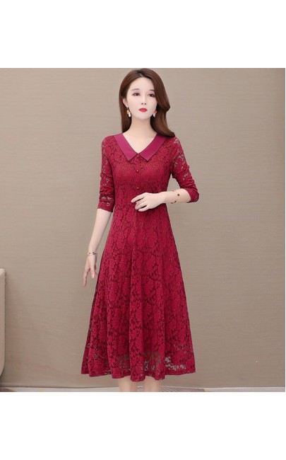 4✮- Knee Dress (Small Cutting) - JBFS43389 4✮- Knee Dress (Small Cutting) - JBFS43389