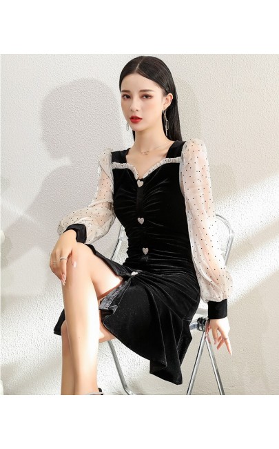 4✮- Knee Dress - JCFS44301