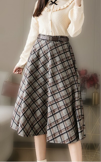 4✮- Knee Skirt - JCFS44954